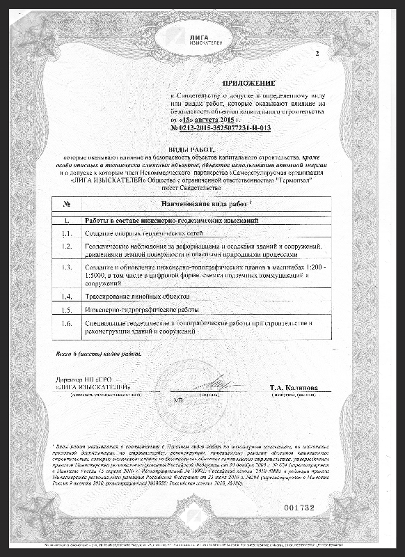 СРО Изыскания Термоизол